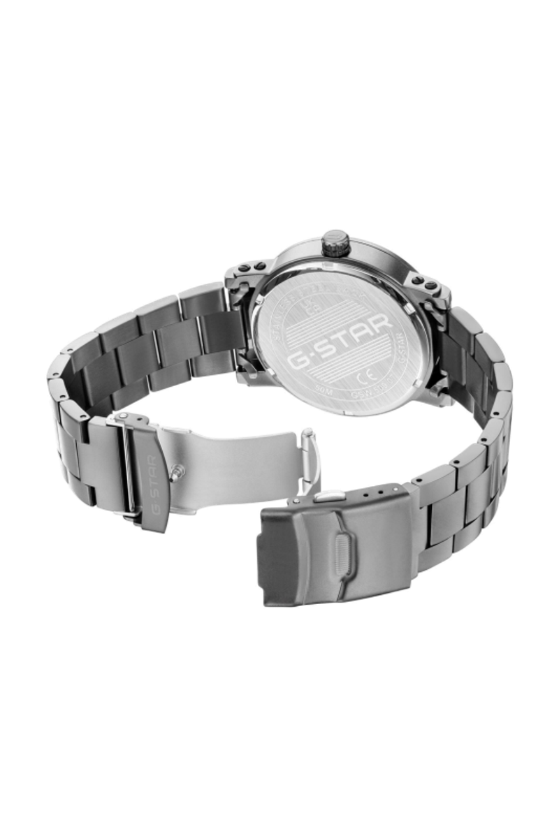 Rovic Gray Dial / Gunmetal Stainless Steel Bracelet Gray Dial