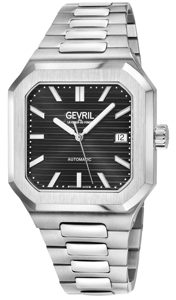 Grand Concourse Swiss Automatic, 316L Stainless Steel Case, Black Dial, 316L Sta