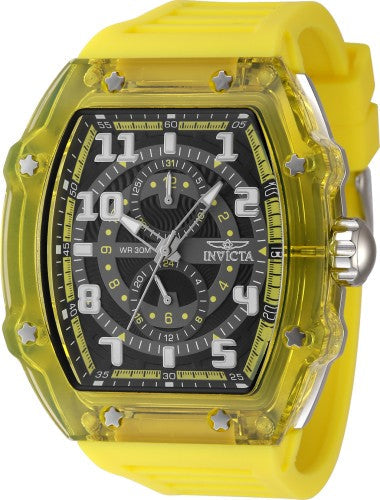 Racing 48.5mm / Black / Yellow | Black Dial