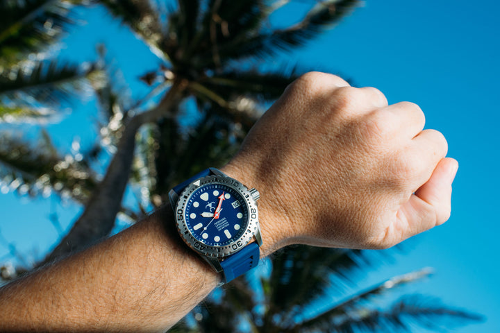 42mm Dive Series SS/Blue/Blue | Blue Dial
