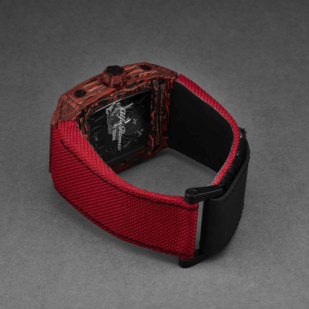 Re-Volt RBREV3H.CA.GZH / Red Skeletonized | Red Skeletonized Dial