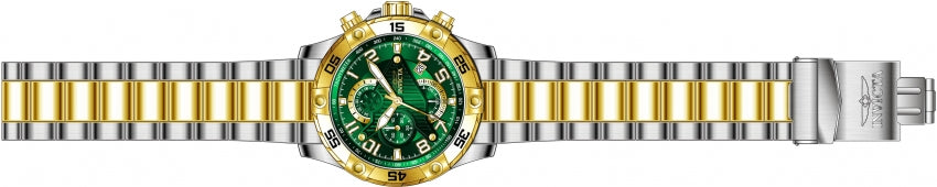 S1 Rally Chronograph Green Dial / Two-Tone Gold / Silver Stainless Steel Bracele
