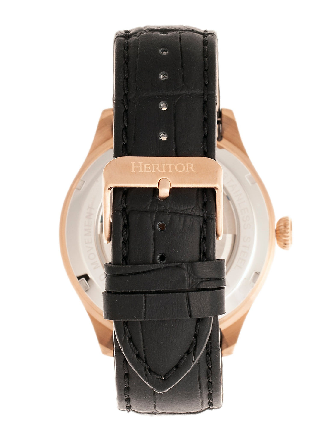 Gregory Rose Gold/Black | Black Dial