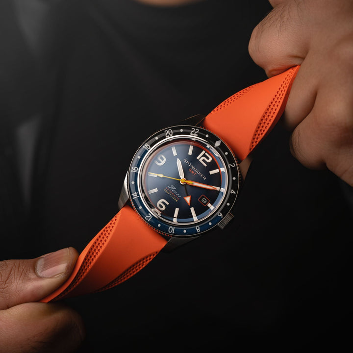 Fleuss GMT Automatic Blue/Stainless Steel | Blue Dial