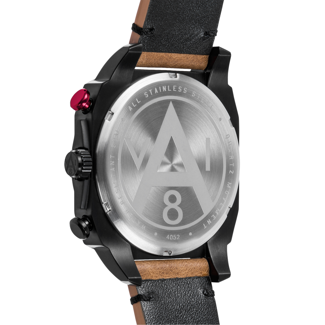 Hawker Hunter Retrograde Chronograph | Black Dial