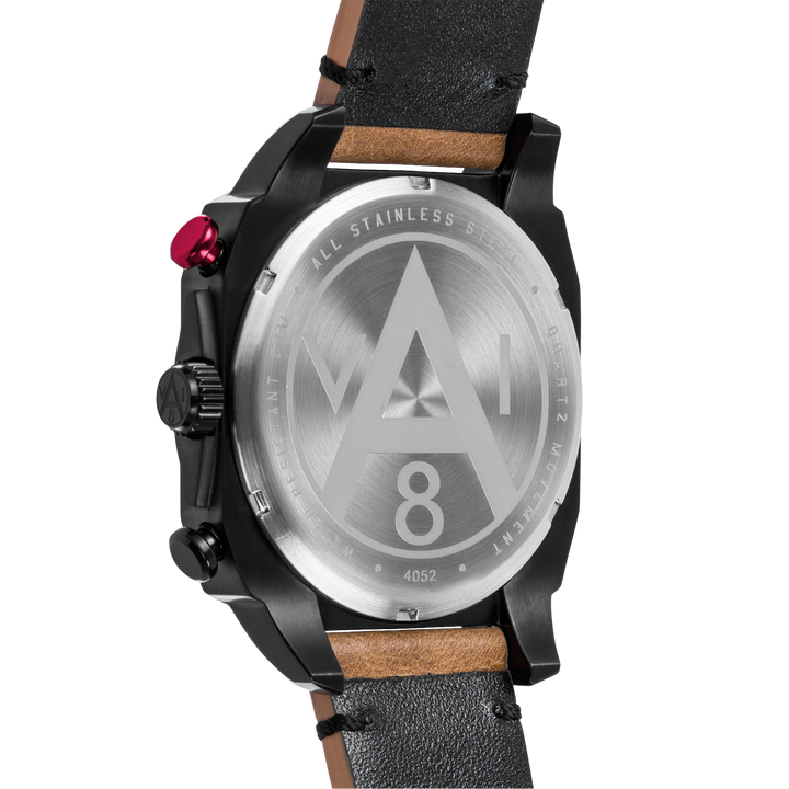 Hawker Hunter Retrograde Chronograph | Black Dial