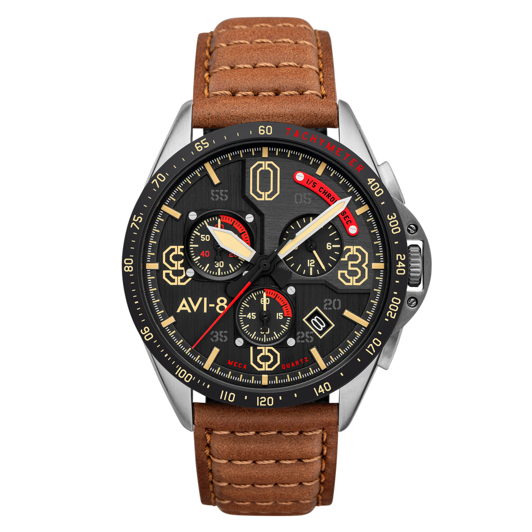 P-51 Mustang Blakeslee Chronograph | Black Dial