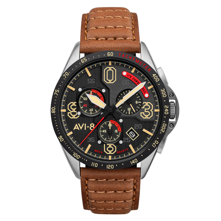 P-51 Mustang Blakeslee Chronograph | Black Dial