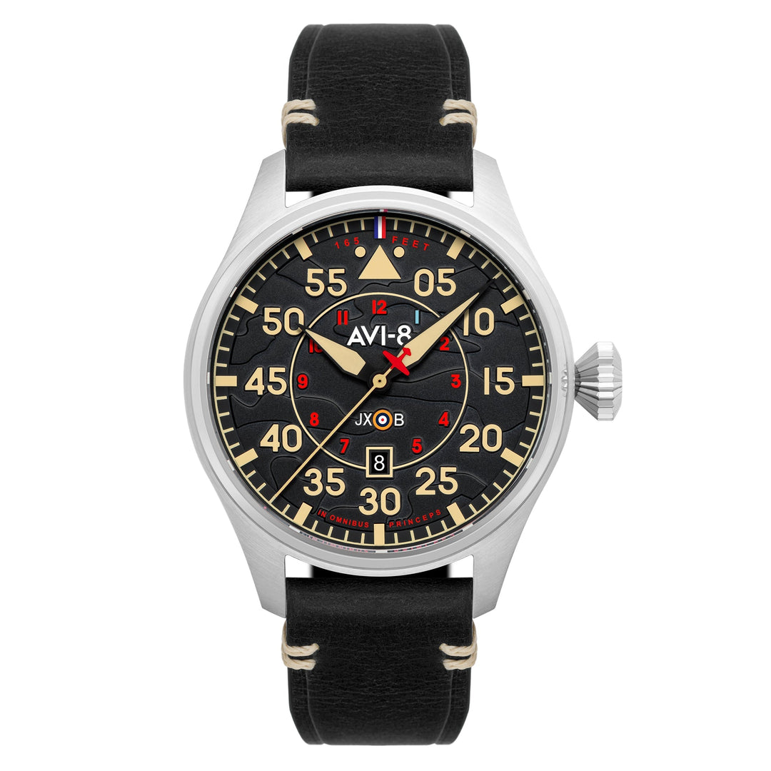Hawker Hurricane Clowes Automatic Black Dial / Leather | Black Dial