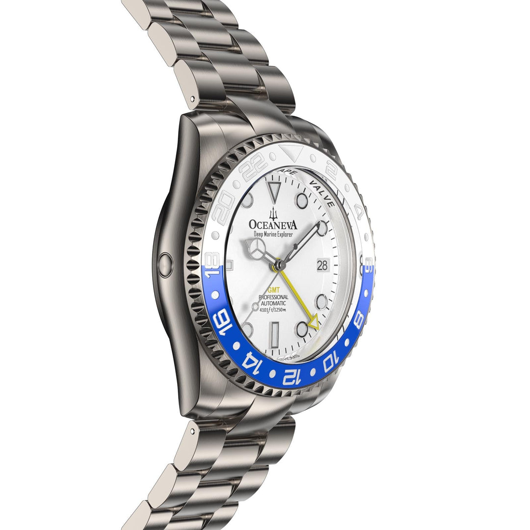 Deep Marine Explorer II White/Blue Bezel | White Dial
