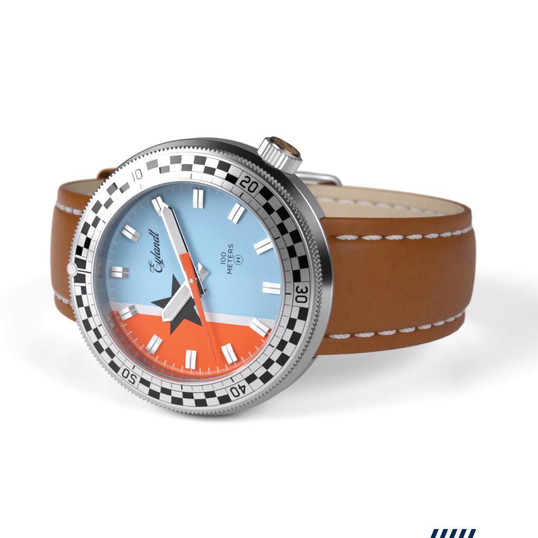 The Snelway Classic Blue Livery | Multi-colored Dial
