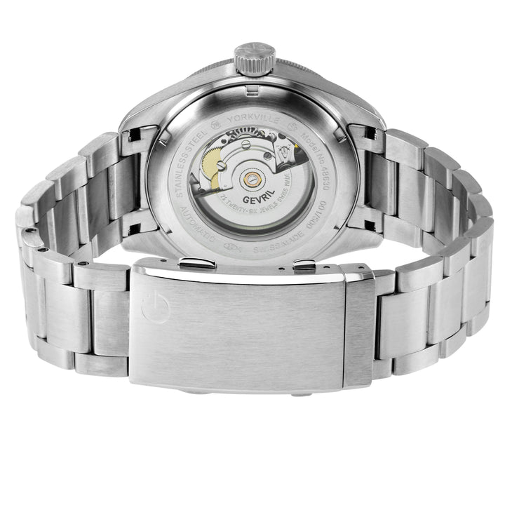 Yorkville-Diver Gevril Yorkville Sellita SW240 Swiss Automatic Diver Watch, SS C