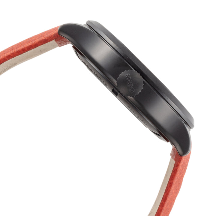 Multifort 42mm / Black / Black and Orange | Black Dial