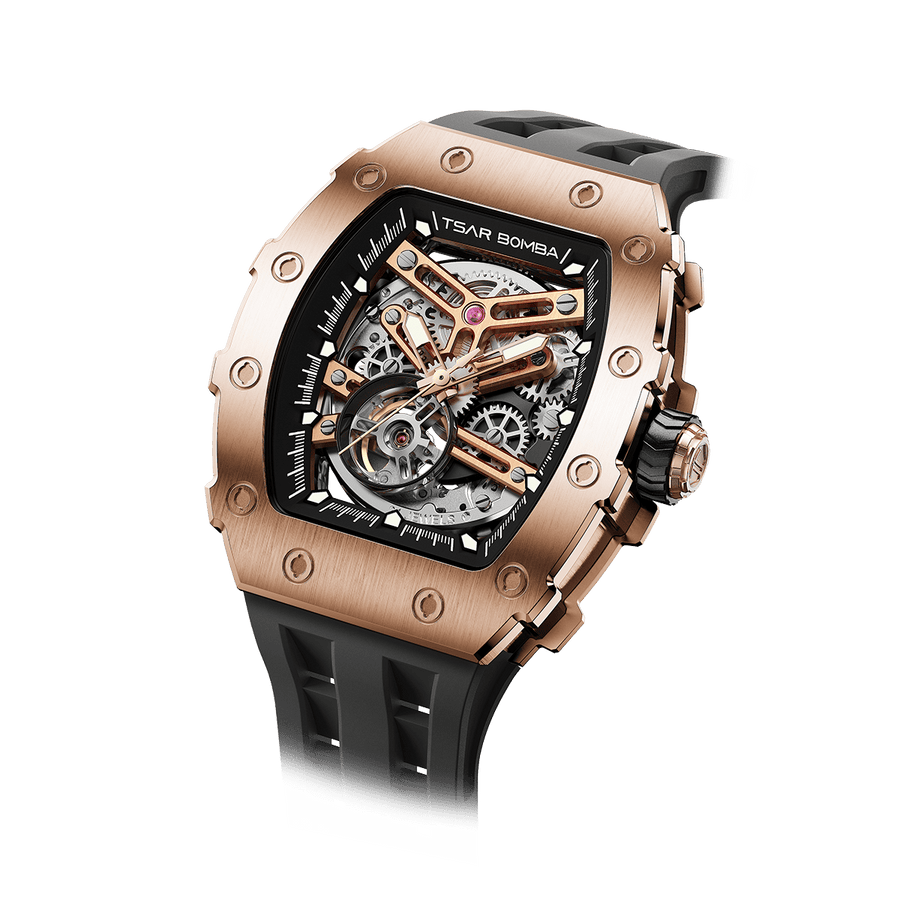 Elemental Skeleton Dial | Skeleton / rose gold Dial