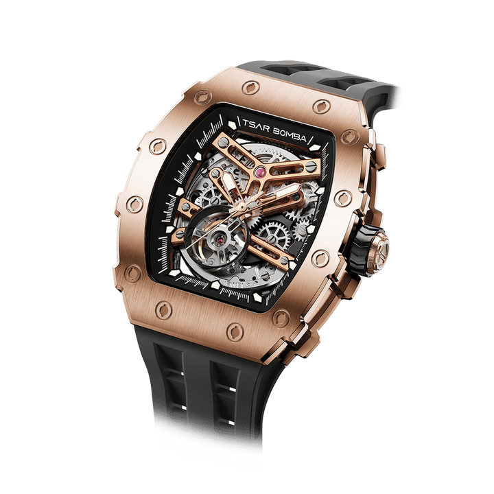 Elemental Skeleton Dial | Skeleton / rose gold Dial