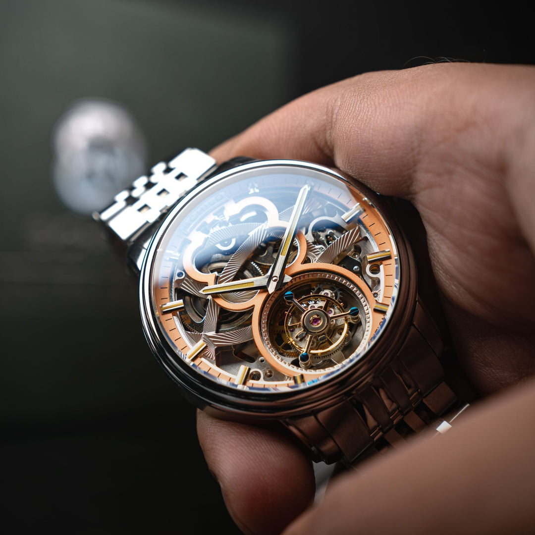 Maximillian Tourbillon Limited Edition Beige / Steel Stainless Steel | Beige Dia