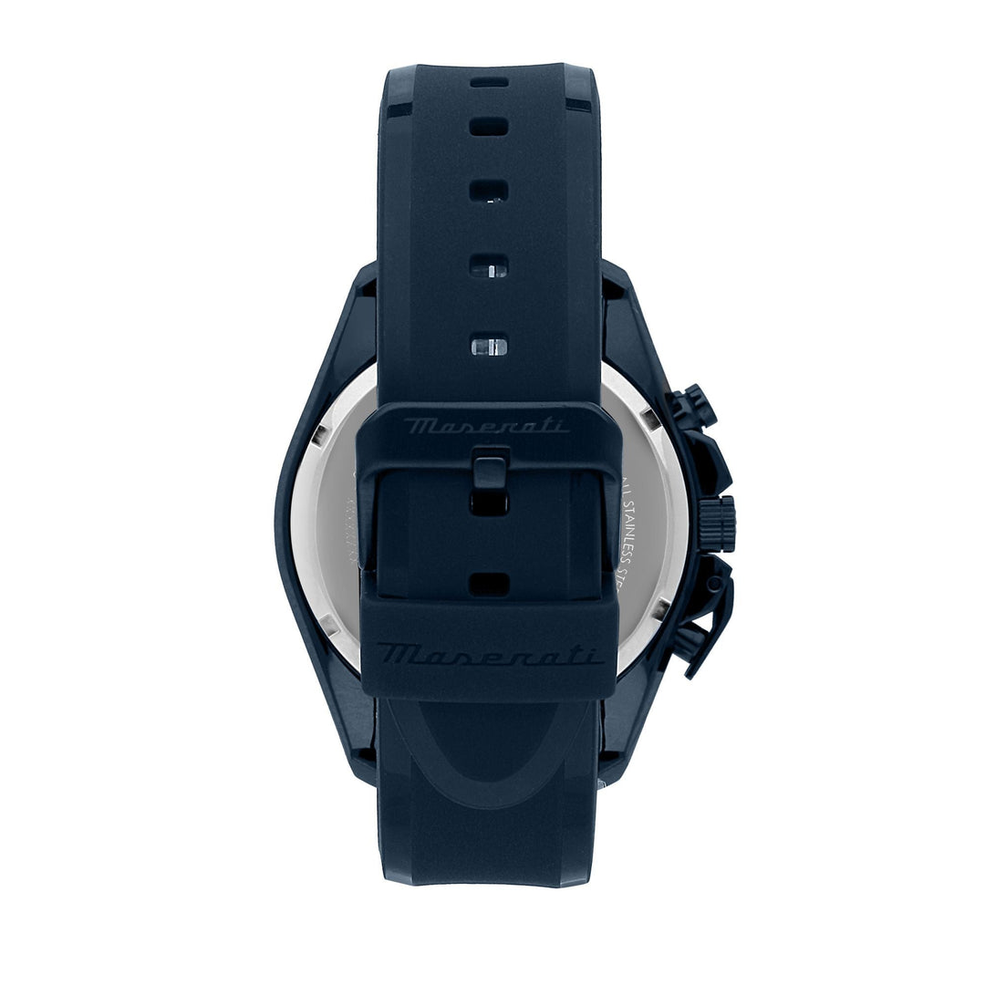 SOLAR BLUE Blue / Silicone | Blue Dial