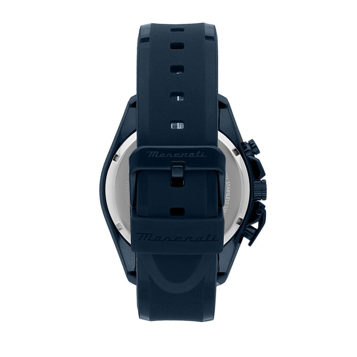 SOLAR BLUE Blue / Silicone | Blue Dial