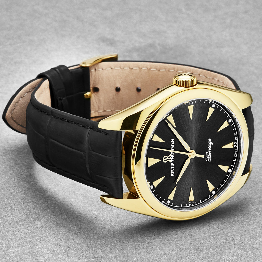 Heritage 21010.2517 / Black | Black Dial