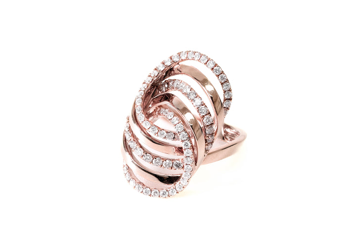 Circle Diamond Ring