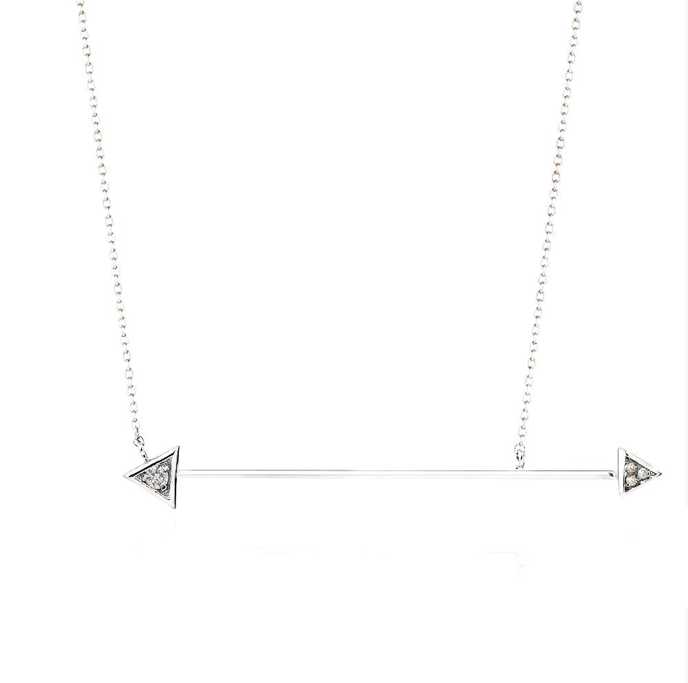 Arrow Diamond Necklace