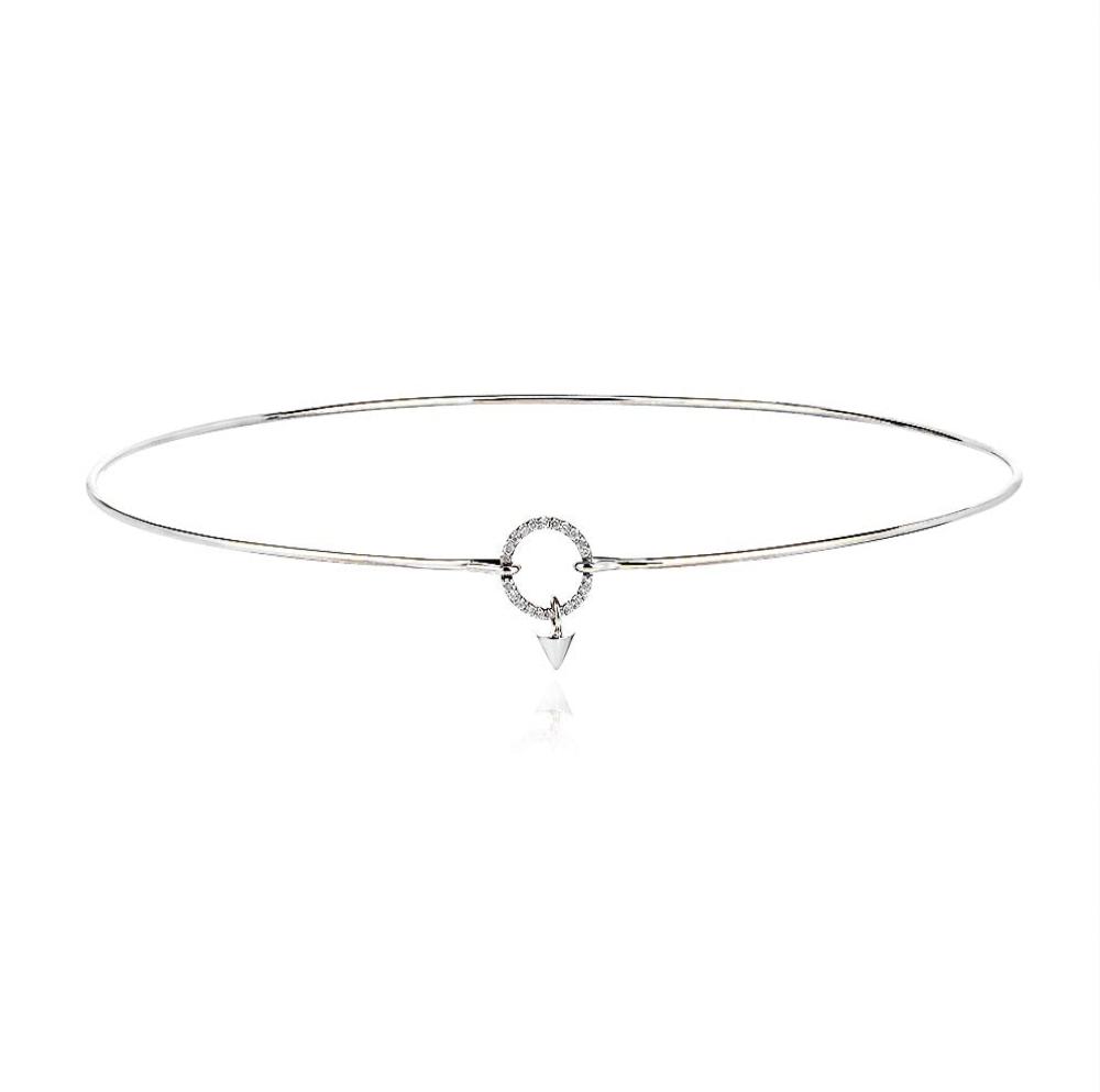 Arrow Drop Diamond Choker