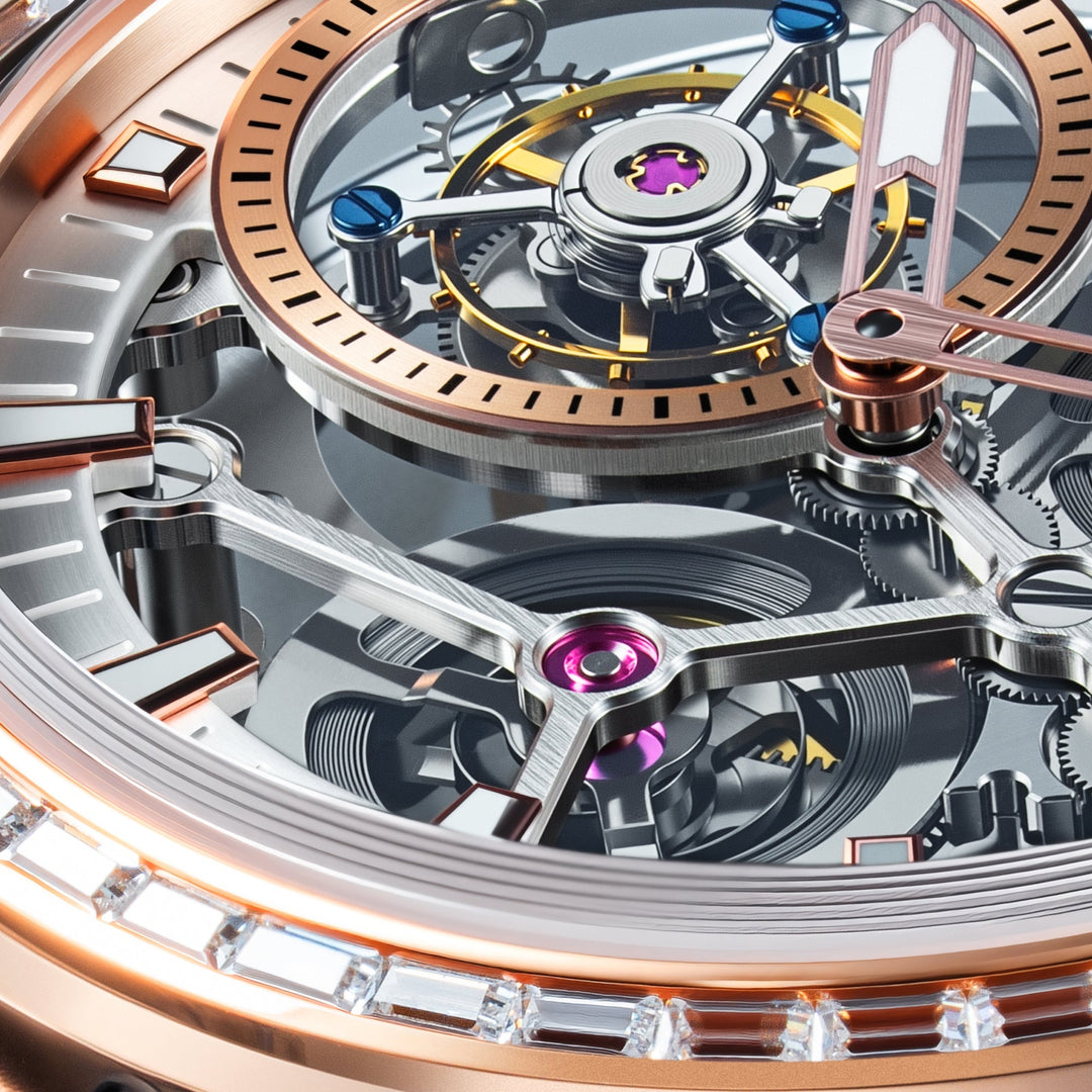 Engineer Parsons Tourbillon Limited Edition Rose Gold & Brown / Leather | Silver