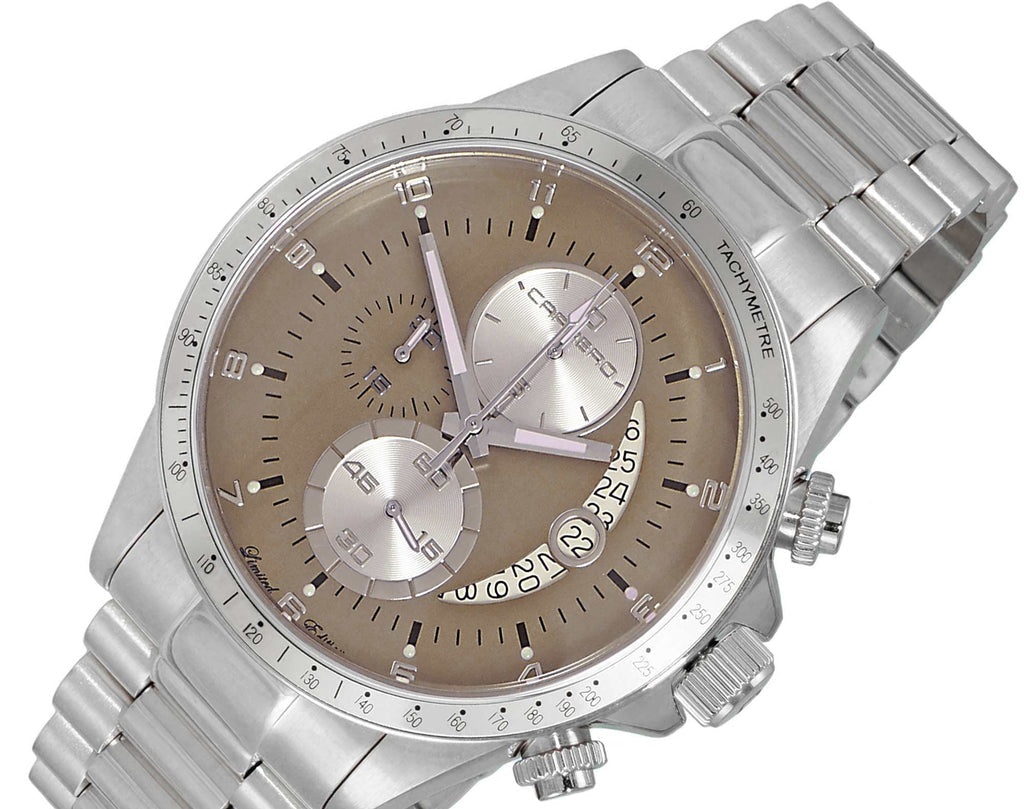 WINNER CIRCLE Brown/Silvertone | Brown Dial