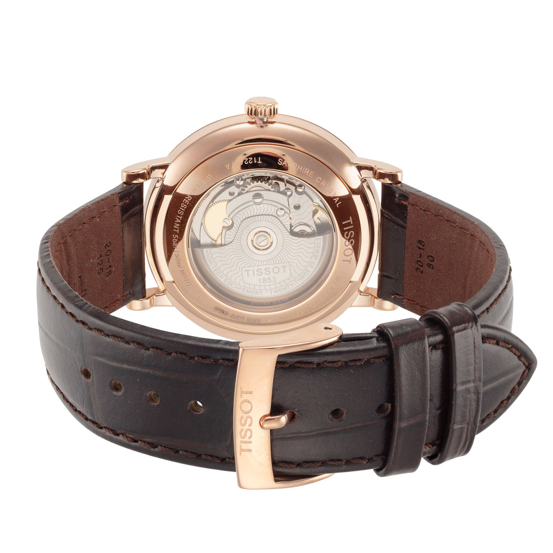 CARSON 40mm / Silver / Brown | Silver Dial