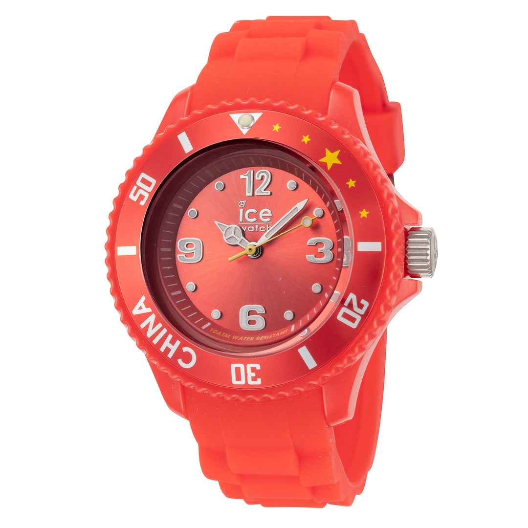 Ice-World 40mm / Red / Red | Red Dial