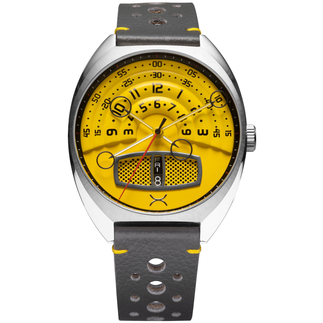 Halograph III Automatic Caution Yellow Yellow Dial