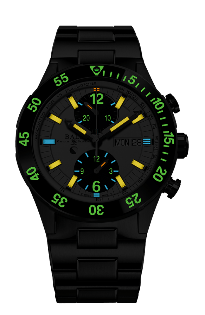 Roadmaster Rescue Chronograph White / Black White Dial