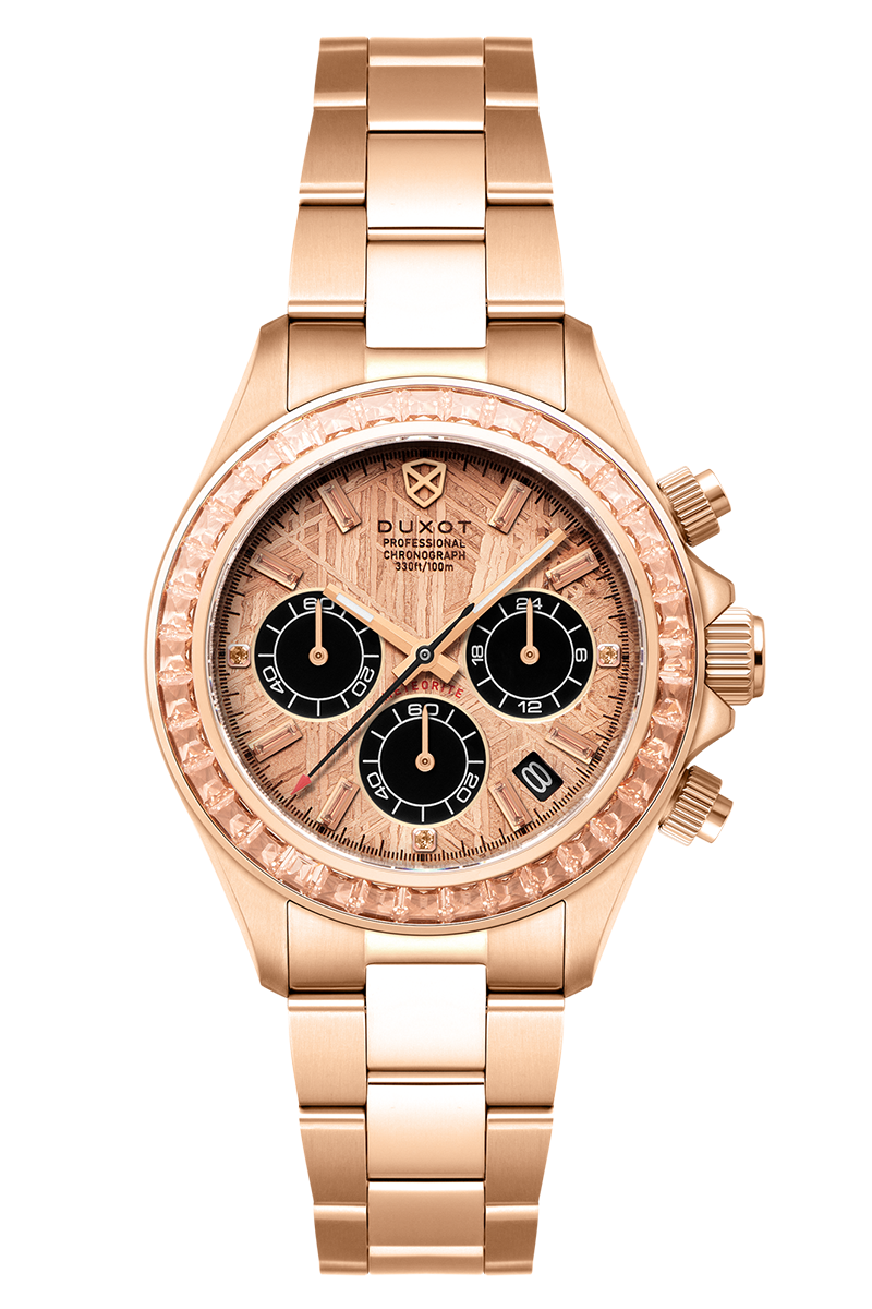 Accelero Meteorite Chronograph Limited Edition Rose Gold / Stainless Steel | Ros