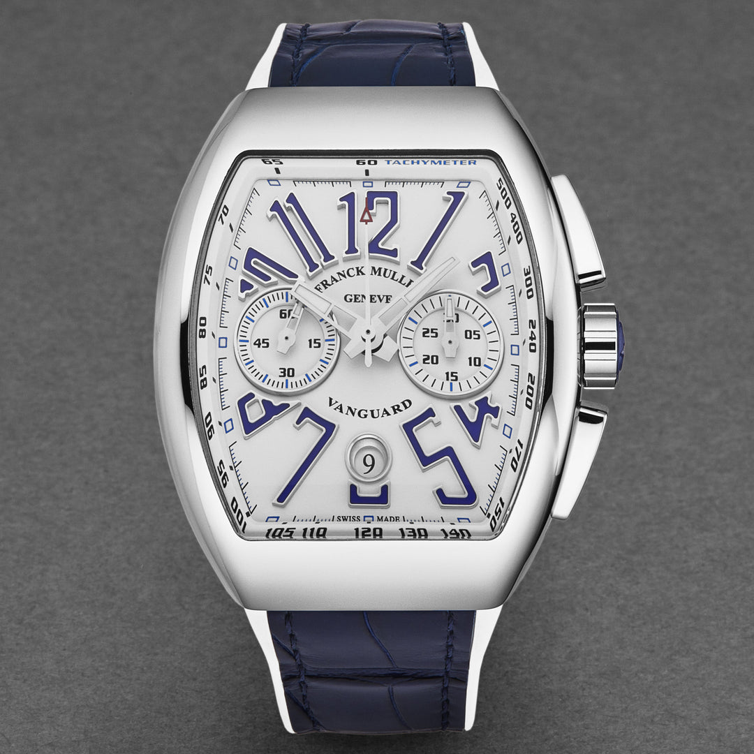 Vanguard 45CCWHTBLU-2 / White | White Dial