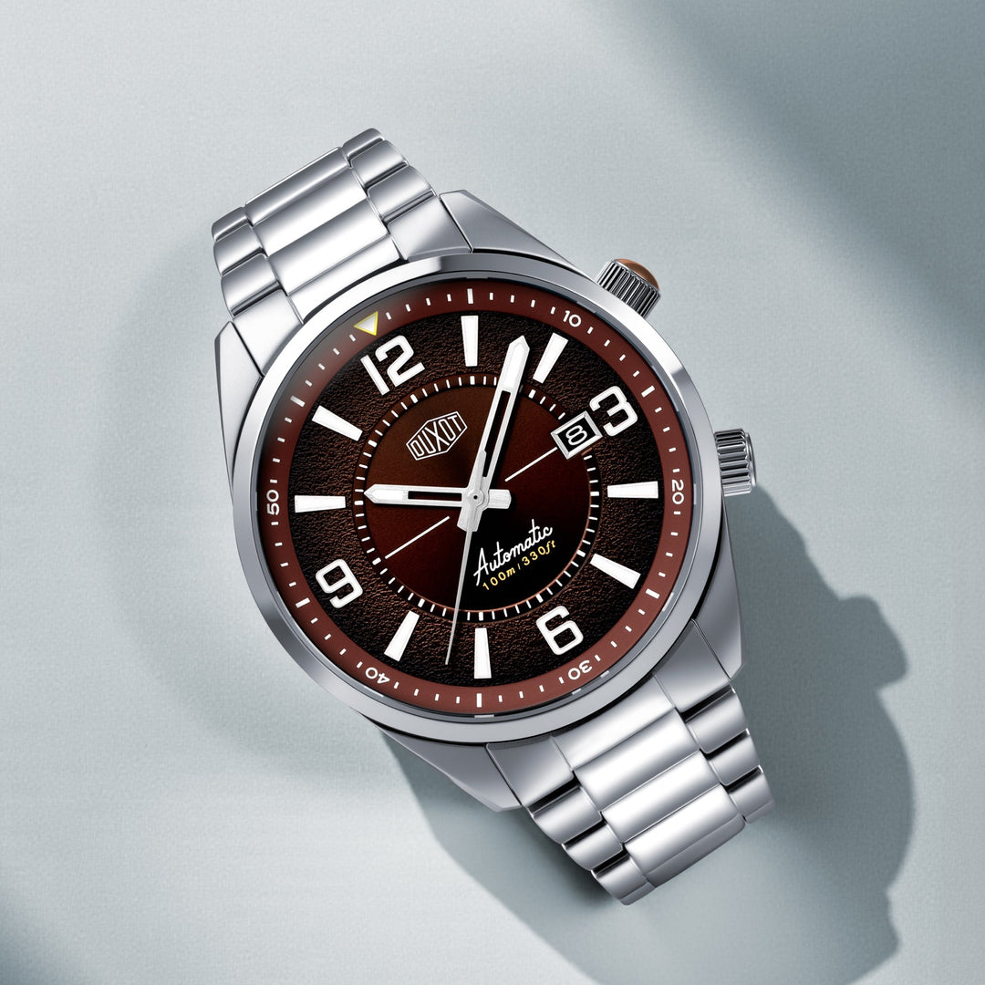 Ascensus Automatic Brown / Stainless Steel | Brown Dial
