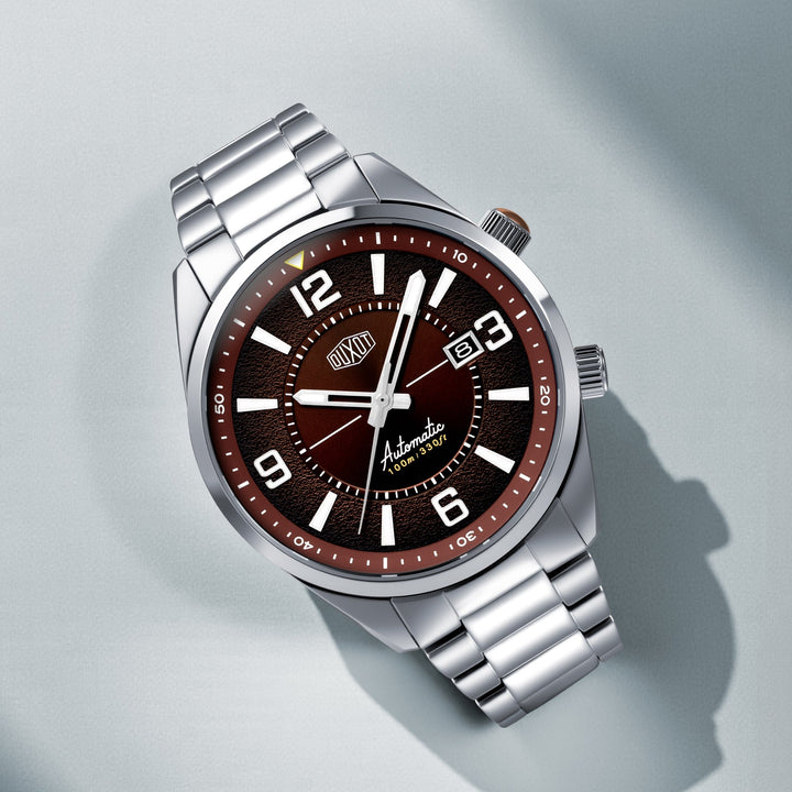 Ascensus Automatic Brown / Stainless Steel | Brown Dial