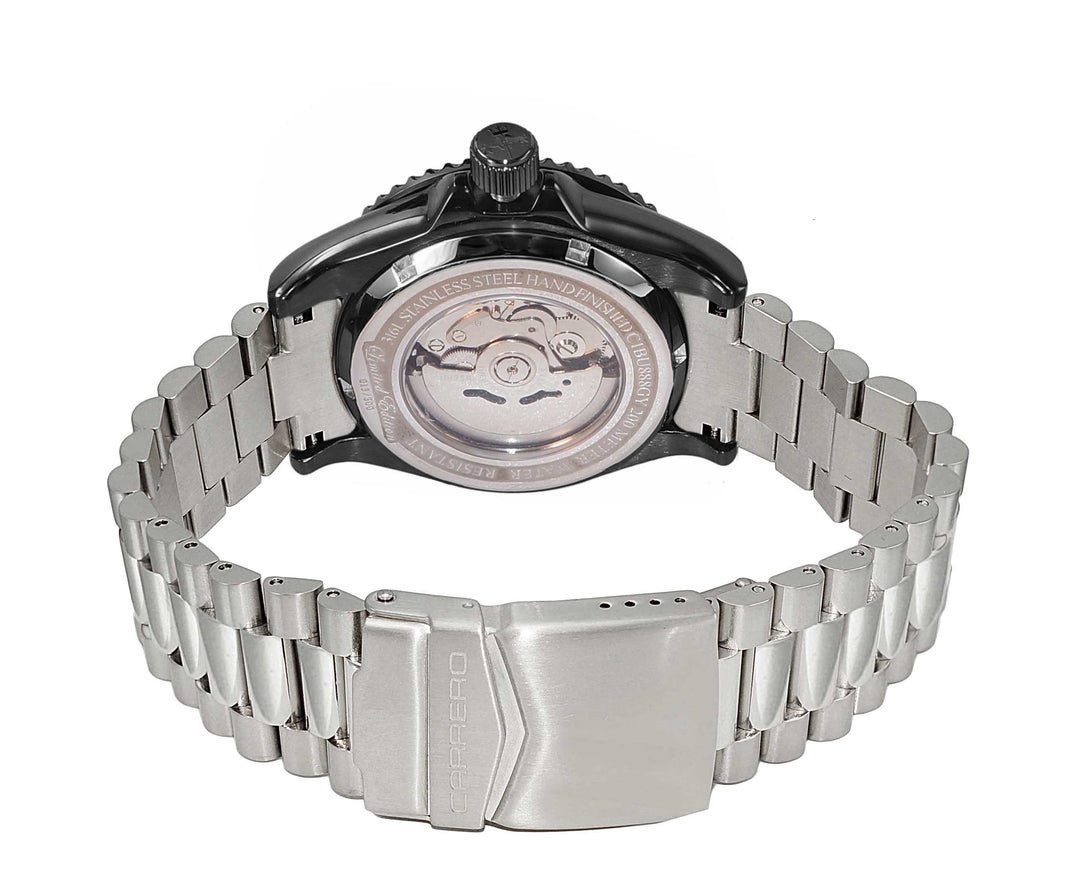 Catania-PD Black Dial / Steel Bracelet Black Dial