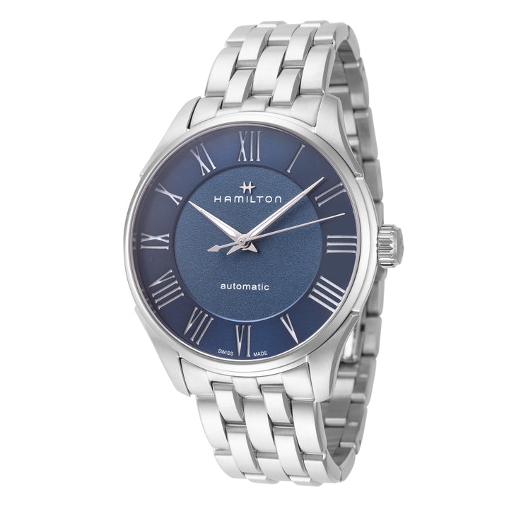 Jazzmaster Blue dial / Silver Stainless Steel Bracelet Blue Dial
