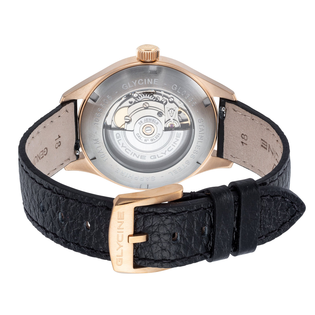 Beinne 1914 39 mm / Black / Black Black Dial