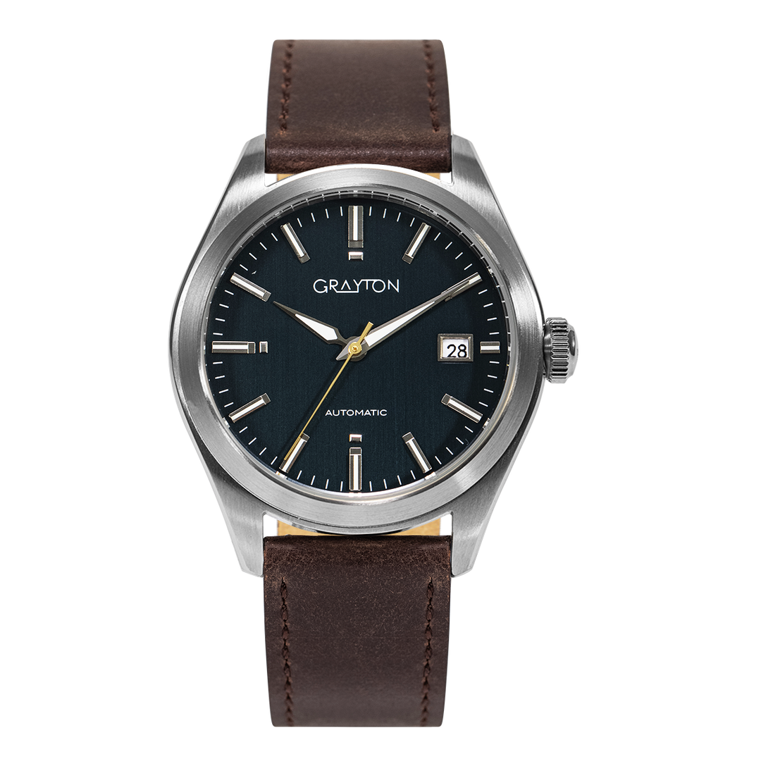 Elegant Sport Green  /  Leather Green Dial
