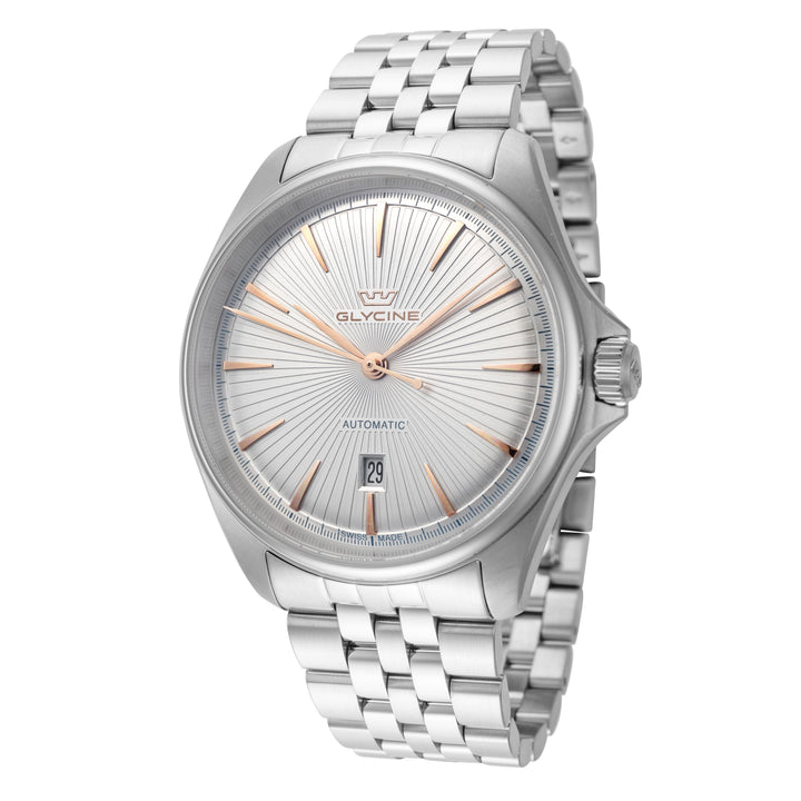 Combat Classic 43 mm / Silver / Silver Silver Dial