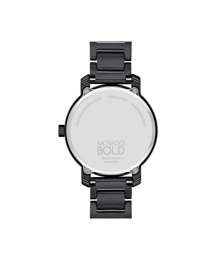 Bold Evolution 2.0 Black Dial / Black Ceramic Bracelet Black Dial