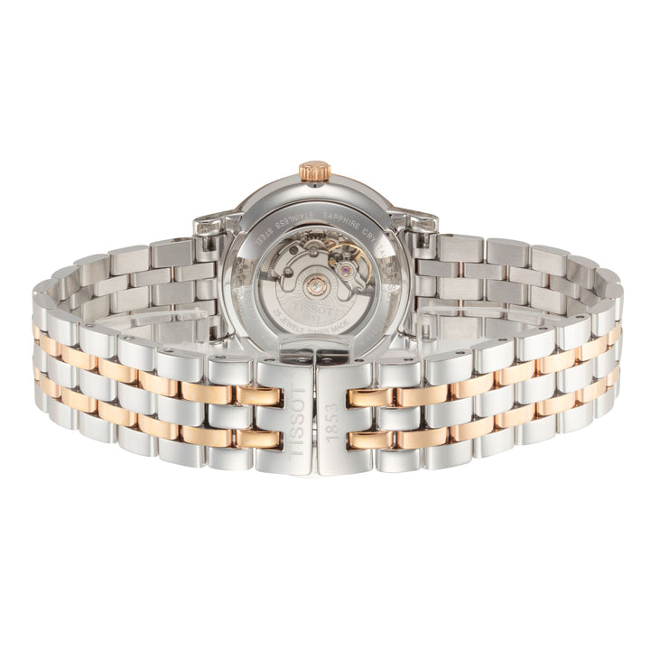 Carson 30mm / Silver / Silver and Rose Gold Silver Dial