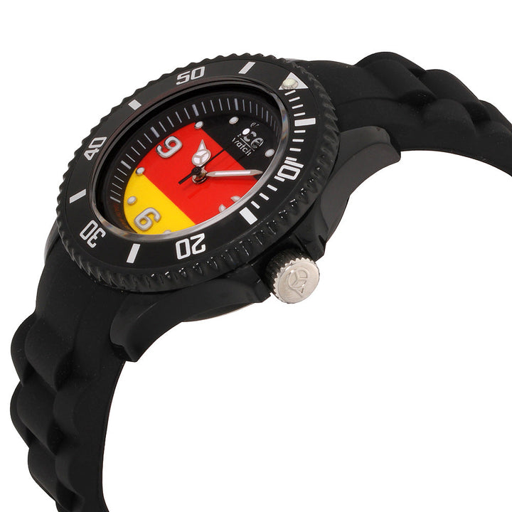Ice-World 40mm / Black Red Yellow / Black | Multi-Color Dial