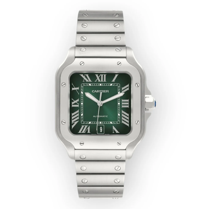Santos De Cartier Green Dial | Green Dial