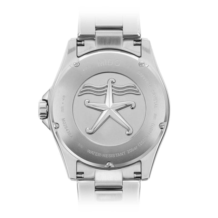 Ocean Star 200 Silver-tone | Black Dial
