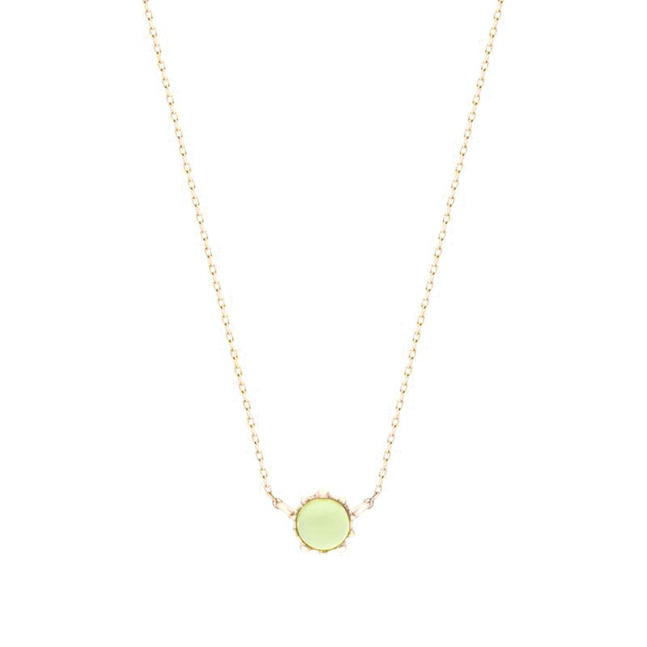 Beaded Peridot Necklace