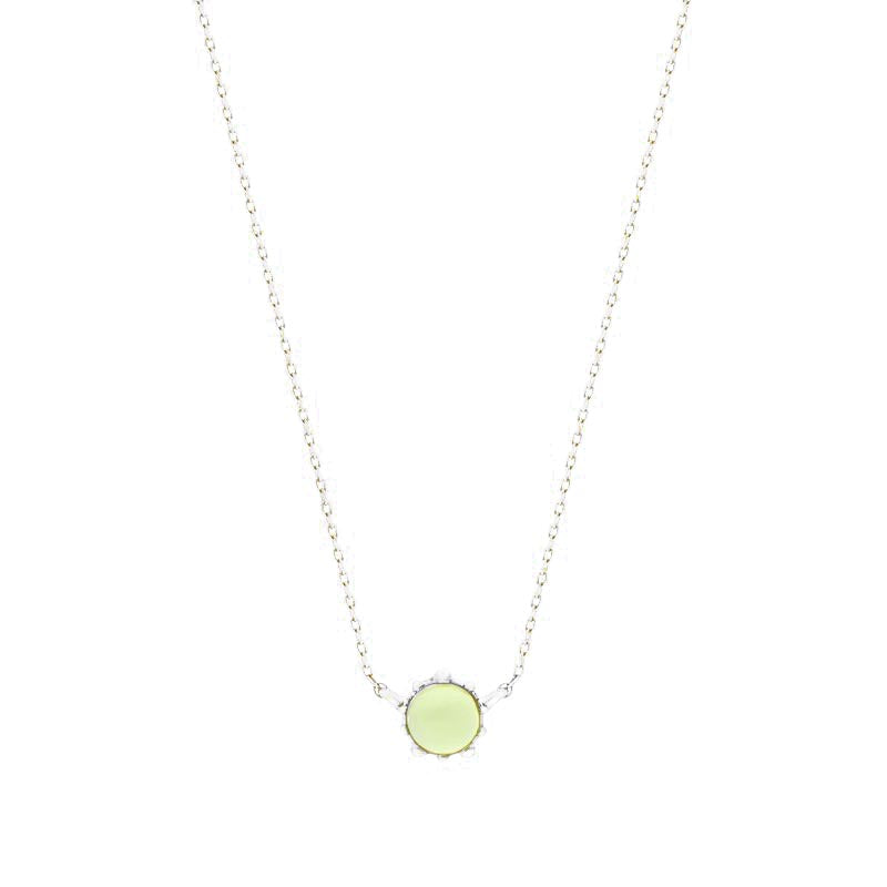 Beaded Peridot Necklace