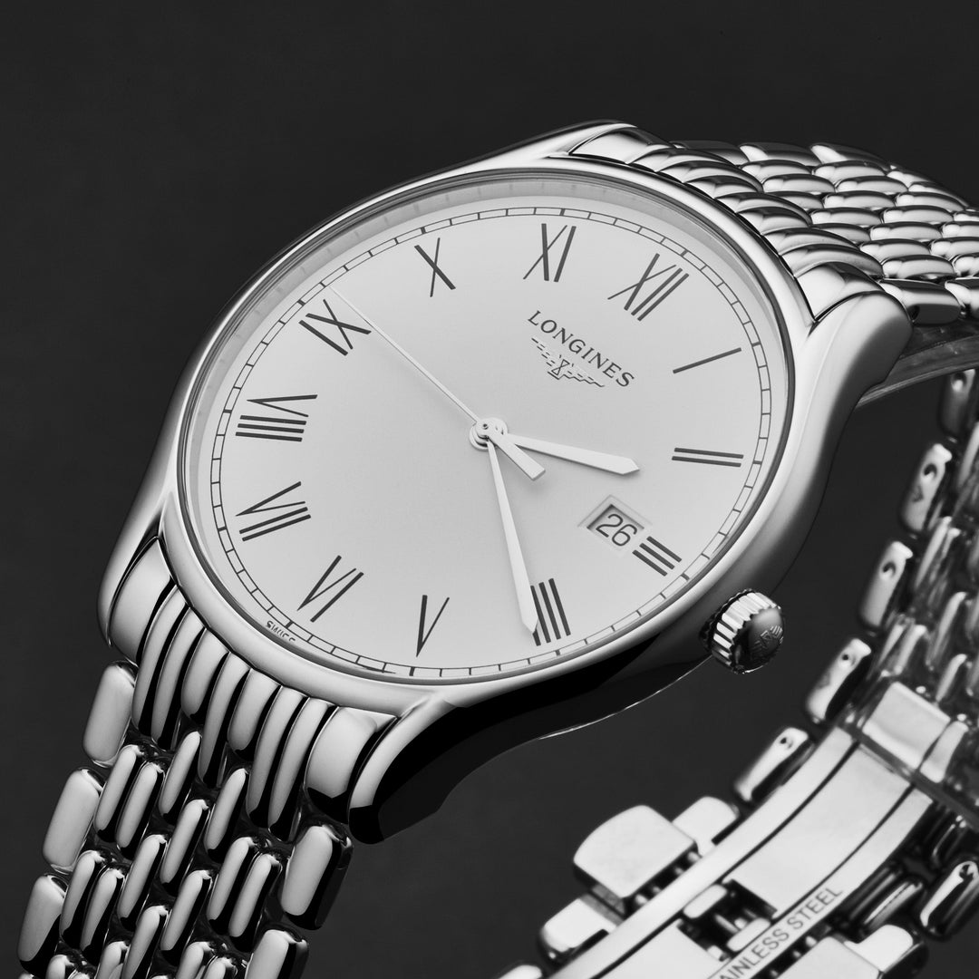 Lyre White  / Stainless Steel White Dial