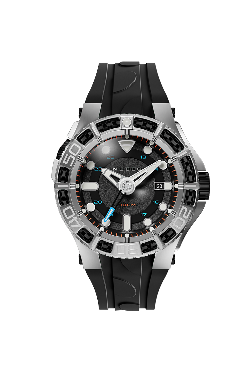 Manta Automatic Limited Edition Black / Silicone Black Dial